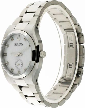 Bulova Surveyor Piccoli Secondi Horloge - Dames - Horloges - Grijs - ONE Size - Accessoires