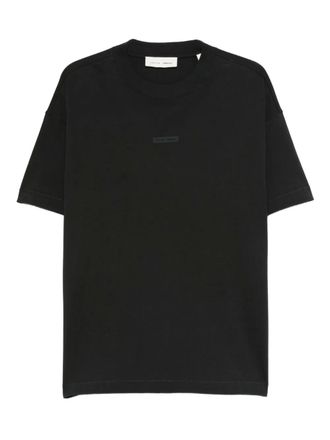 Fear of God logo-detail T-shirt - men - Cotton - M - Black