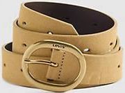Levi's High Low Suede Belt - Womens - 70 - Neutral / Bisque