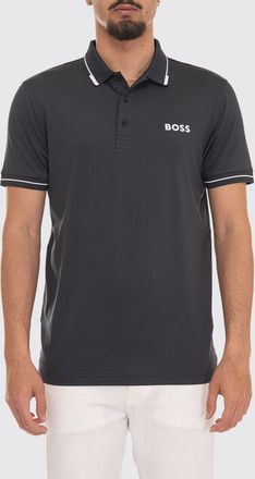 HUGO BOSS Polo in poliestere slim con logo