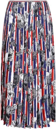 Thom Browne hector pleated maxi skirt