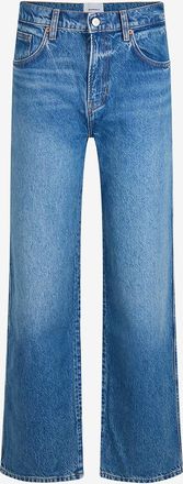 Reformation Gerade Jeans aus Denim mit halbhohem Bund Val