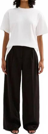 Nude Lucy Rana Wide Leg Pant In Black