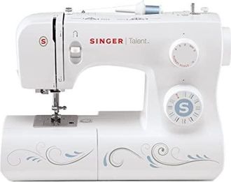 Singer Maquina De Coser Mecanica Talent 3323-30 Puntadas Utilitarias, Puntadas Ojal Totalmente Autom&aacute;tico De Un Paso, Zig-zag Hasta 6mm, Enhebrado Autom&aacute;tico