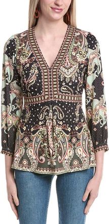 Hale Bob Destiny V-Neck Blouse