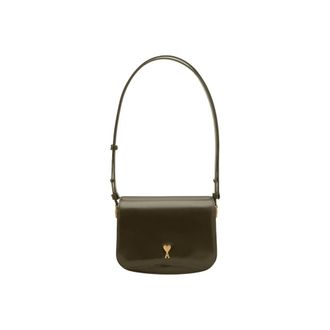 Ami Paris Paris Bag - female - Ami Paris - Shoulder Bags - Green - ONE SIZE - Bags