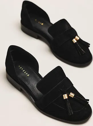 Cecelia New York Linear Tassel Loafers