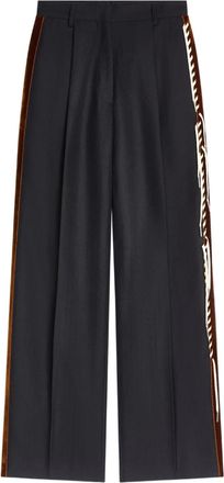 Dries Van Noten Pantaloni dritti - Blu