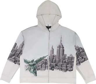 Who Decides War by Ev Bravado Hoodie met opgestikte zak - Blauw