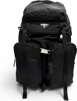 Prada Black Nylon Backpack (Pre-Owned)