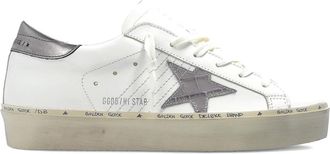 Golden Goose Hi Star Leather Sneakers