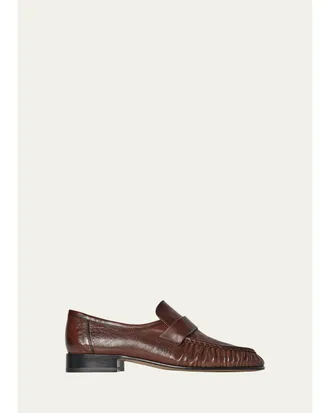 The Row Soft Leather Loafers