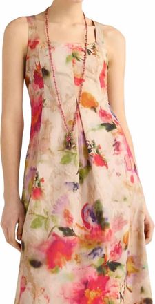 Momoni Shue Midi Dress In Multicolor