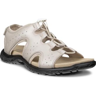 Ecco Offroad Roam Gladiator Sandal in Pure Cashmere Foil at Nordstrom, Size 10-10.5Us