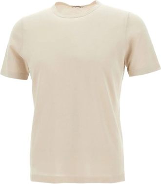 KANGRA T-shirt girocollo in cotone - Toni neutri