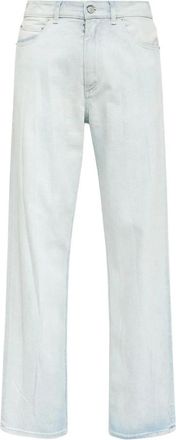 Maison Margiela Five-Pocket Wide Jeans - Heren - Loose Fit Jeans - Blauw - W36 - Jeans
