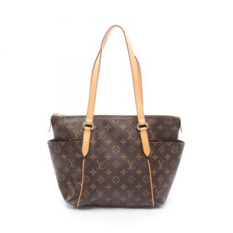 Louis Vuitton Brown Monogram Handbag Tote Bag (Pre-Owned)