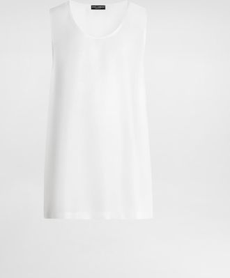 Dolce & Gabbana T-shirt M/corta Giro - Man T-shirts And Polos White 52