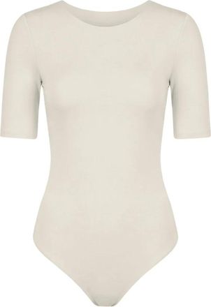 Wolford Bahamas Body - Dames - Bodies - Beige - S - Katoen - Tops
