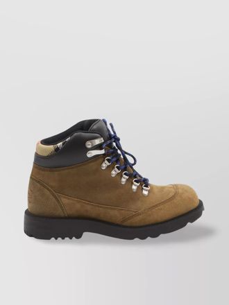 Burberry leather trekking ankle boots
