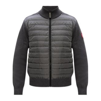 Canada Goose Hy Bridge Knit Jacket - Heren - Vesten - Grijs - S - Wol - Truien & Vesten