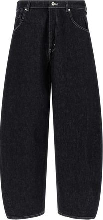 Comme Des Gar&ccedil;ons Cotton Curve Denim Pants - Heren - Loose Fit Jeans - Blauw - M - Denim - Jeans