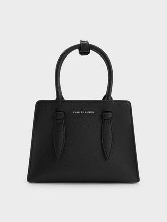 Charles & Keith Allyn Structured Trapeze Tote Bag