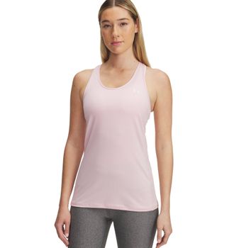 Under Armour Trainingstop UNDER ARMOUR TECH, Damen, Gr. XL, weiss (prime pink,, wei&szlig;), Obermaterial: 94% Polyester, 6% Elasthan, Rundhals, Tops Trainingstop