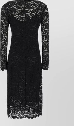 Diane Von F&uuml;rstenberg lace midi dress