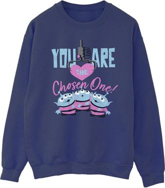 Disney Heren Toy Story U bent de uitverkorene Sweatshirt (Marineblauw)