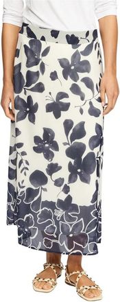2-Biz Midi Rokken - Dames - Midirokken - Blauw - L - Rokken