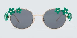 Loewe Paulas Ibiza Signature round sunglasses