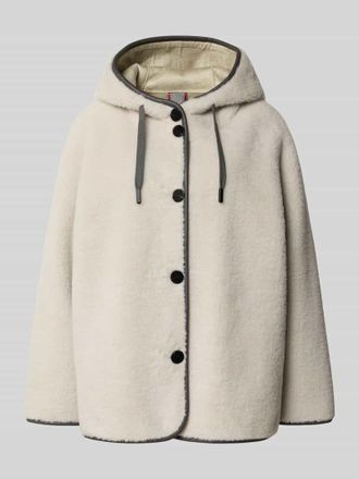 Oakwood Teddyjacke mit Kapuze Modell SEOUL in Beige, Gr&ouml;&szlig;e S