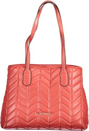 Valentino Tassen, Dames, Rood, ONE Size, Quilted Chevron Handbag