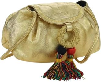 Loewe Pre-owned Shoulder Bags, female, Yellow, Size: ONE SIZE Pre-owned Shoulder Bag