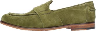 J.P. David Schoenen, Heren, Groen, 40 EU, Leer, Platte Schoenen