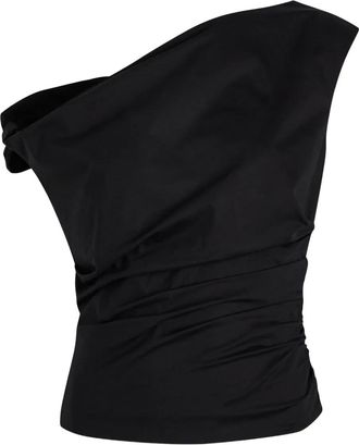 Good American Blusa con spalle scoperte - Nero