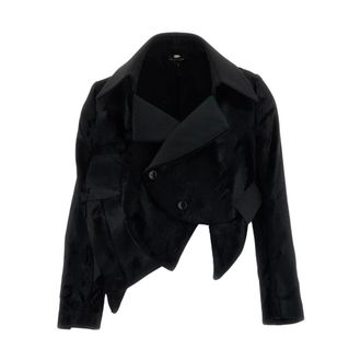 Comme Des Gar&ccedil;ons Blazer corto scultoreo - - Jackets - Donna - Nero - S