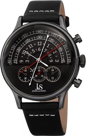 Joshua & Sons Chronograph Black Dial Mens Watch JX152BK