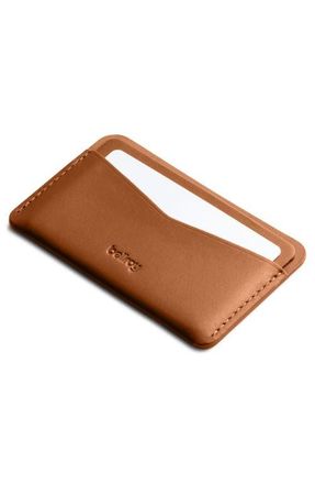 Bellroy Leather RFID Card Case in Caramel at Nordstrom