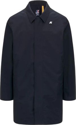 K-Way Kenley Stretch 2L Jacket - Heren - Regenjassen - Blauw - XL - Polyester - Jassen