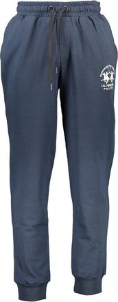 La Martina Joggingbroek - Heren - Sweatpants - Blauw - XL - Katoen - Broeken