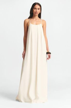 ST MRLO Avalon Midi Dress in Cream at Nordstrom, Size 14