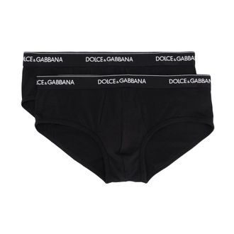 Dolce & Gabbana Hombre, Ropa interior, Negro, Talla: S