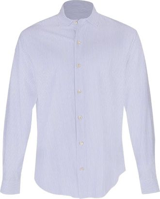 Eleventy stripe-pattern long-sleeve shirt - ZUCCHERO