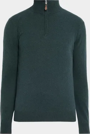 Neiman Marcus Men & apos;s Cashmere Quarter-Zip Sweater