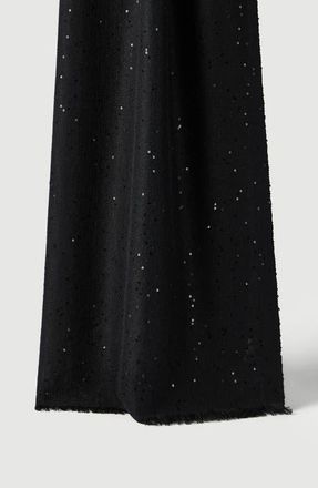Brunello Cucinelli Cashmere and silk Diamond yarn scarf in Black at Nordstrom