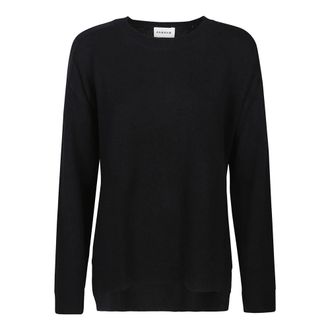 P.A.R.O.S.H. Loos Sweater - Dames - Ronde hals truien - Zwart - XS - Truien & Vesten