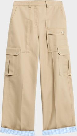 3.1 Phillip Lim Utility Cargo Pants with Contrast Cuffs