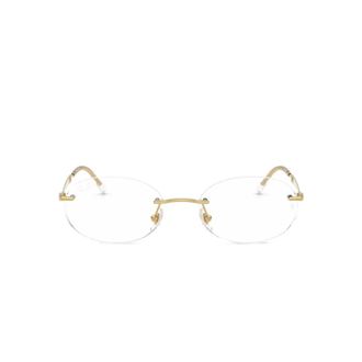 Ray-Ban Glasses, unisex, Yellow, Size: 52 MM Optical Frame